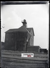 Eisenbahntrog alte fotografie - eisenbahntrog,,