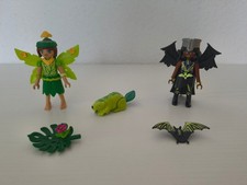 playmobil 71350 Ayuma, Forest & Bat Fairy mit Seelentieren, Biber, Fledermaus