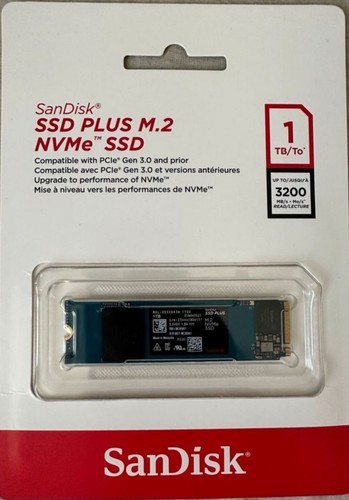 Sandisk ssd plus 1tb - plus, nvme
