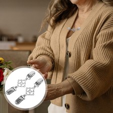  2 Pcs Kleider Spange Vintage