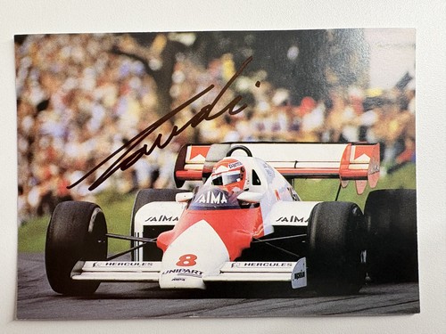 Niki lauda signed mclaren - niki,