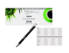 Schreibtischquerkalender 2026