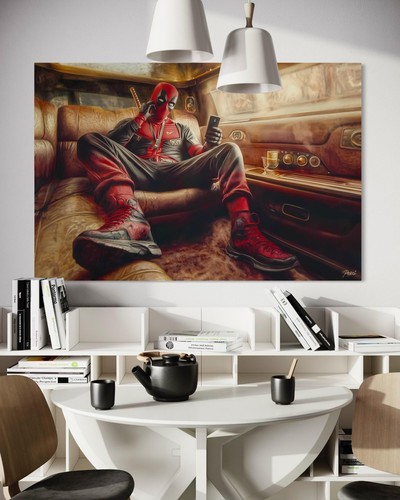 Deadpool leinwand bild - leinwand,