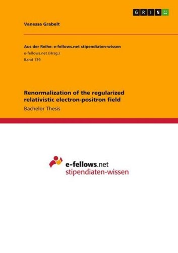 Renormalization the - renormalization,