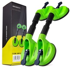 Doppel Saugheber KFZ Glassauger Set Vakuum Fliesen Saugnapf Scheiben-Glas-Heber