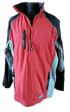 TCM, Regen Jacke, Gr. M, rot, mit Kapuze, herausnehmbares Futter!