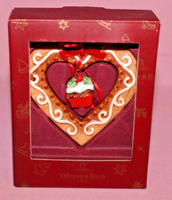 VILLEROY BOCH V&B Winter Bakery Decoration Lebkuchenherz mit Muffin H8 cm  77781