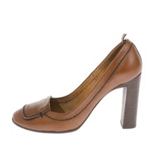 CHLOÉ braun Leder Pumps 38,5 NP 595€ wie Neu - 046