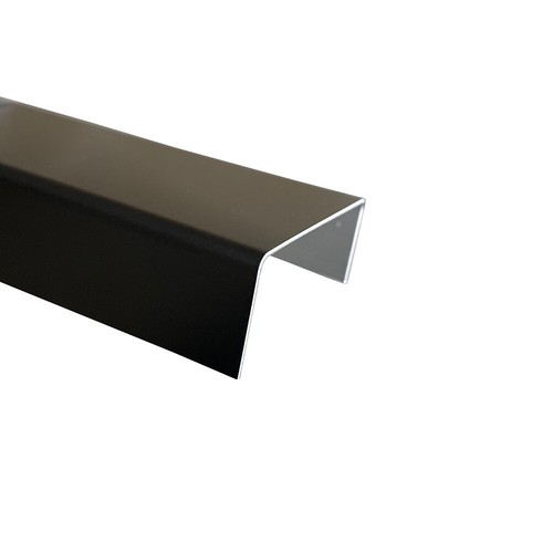 Alu profil schwarz ral9005 - alu,