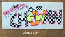 Chewan alter Vintage Aufkleber Sticker Rally Racing 