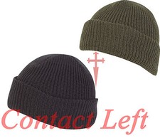 Olive schwarze bob - bob, beanie