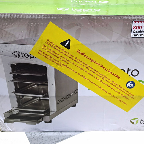 Tepro gasgrill edelstahl 800 - gasgrill, 800°
