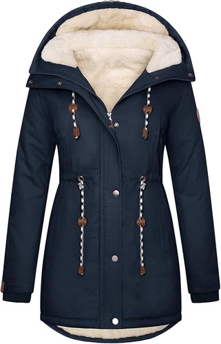 Damen parka jacke mantel - jacke,