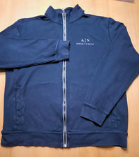 ARMANI EXCHANGE   Herren Sweatjacke   Gr. XL   blau   Achselweite 63cm
