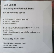 Bah Samba ft Fatback Band "Let