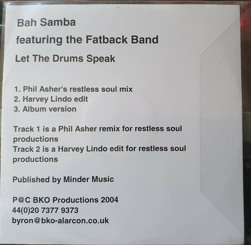 Bah samba fatback band - bah,