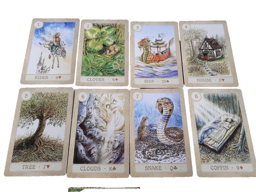 Lenormand karten mit deutscher - lenormand,