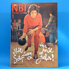 DDR NBI 1 1972 Zirkus Busch Bowling-Zentrum Berlin Anbauwand carat Raumfahrt 74