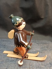 Skiläufer Ulmik Erzgebirge -