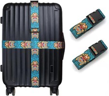 2 Stück Koffergurt Kreuzgurt