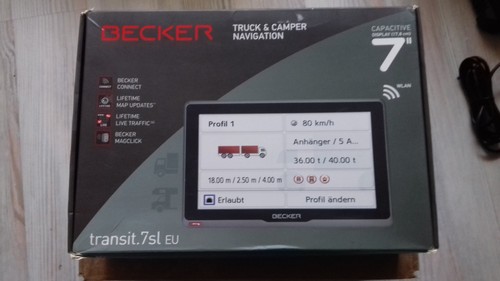 Becker transit wie neu - sl,