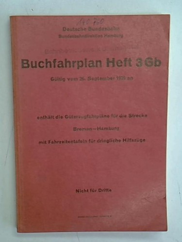 Buchfahrplan heft - buchfahrplan, 3