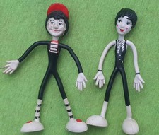 Alte Schleich Biegefigur 2 x Artisten Schausteller Mann und Frau je 16 cm