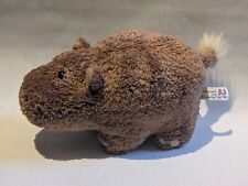 Bob der Bär Nilpferd Hippo braun Stofftier Plüschtier ca.20cm