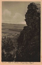 Postcard germany emmler - postcard, felsen