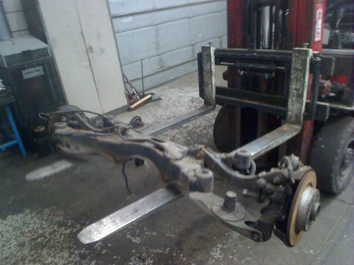 Hinterachse vwa opel vectra - hinterachse, c