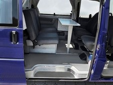 Gastraum-matte passend für VW T4 California Exclusive Bj.96-03 Hochflorvel. GRAU