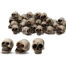 20 Stück Totenkopf Deko, Mini