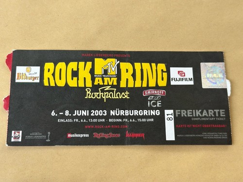 Rock ring ticket - ring,
