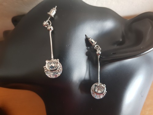Kitty strass silberfarbig - strass,