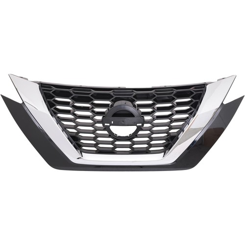 Kühlergrill chrom schwarz