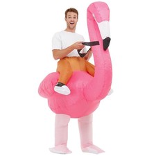 Paradies Vogel Huckepack Kostüm Aufblasbares Trag Mich Kostüm Flamingo Ride On