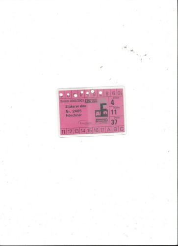 Sammlerticket fc nürnberg - 1.fc,