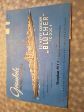 Schiffsbauplan Schwerer