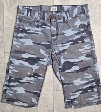 Camouflage Bermuda Shorts Gr. S Blau/Grau Freeboard Skateway