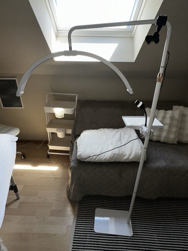 Led halbmond wimpernlampe - led,