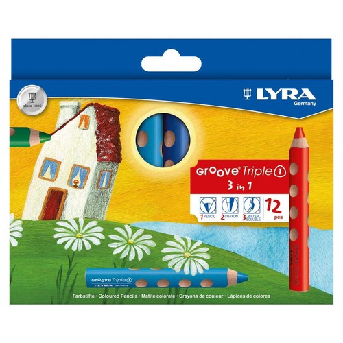 Lyra buuntstifte groove triple - buuntstifte,