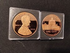 1 oz Kupferbarren 1 Cent USA