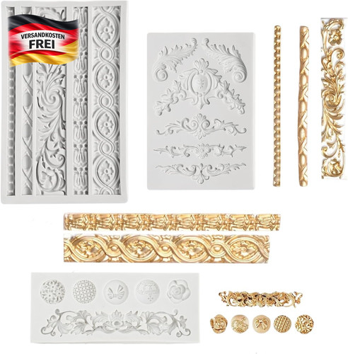 Silikonform set für cake - set,