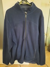 North Route Herrenjacke Fleecejacke XL Blau Reißverschluss, Top-Zustand 