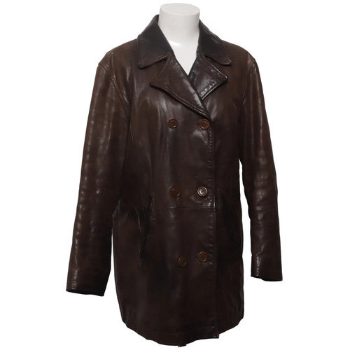 Curling ledermantel damen - curling,,