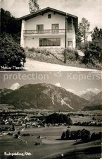 Ruhpolding Haus Meentzen Teilansicht 