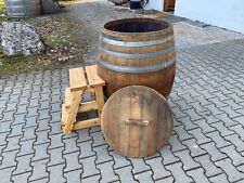 Tauchfaß Eisbad Saunatauchbecken Badefaß Abkühlbecken Holzfaß gebraucht ca 400L