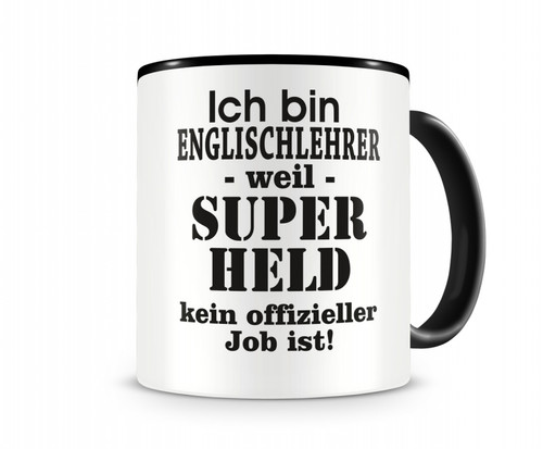 Ich bin englischlehrer tasse - ich,