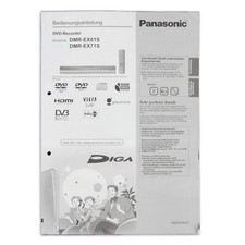 Panasonic DMR-EX81S DMR-EX71S Bedienungsanleitung Manual Deutsch German