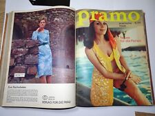 PRAMO Praktische Mode Zeitschrift Jahrgänge 1969-1990 Schnittmuster Hefte RAR